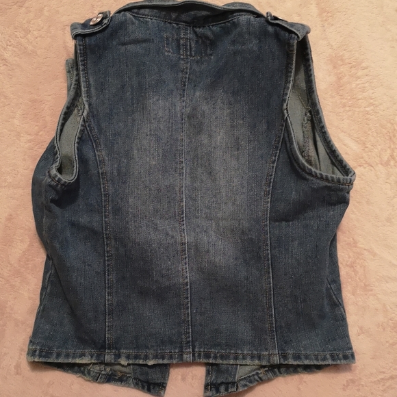 Jean jackets vest - Picture 3 of 4